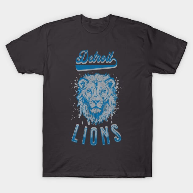 Detroit Lions. T-Shirt by lakokakr